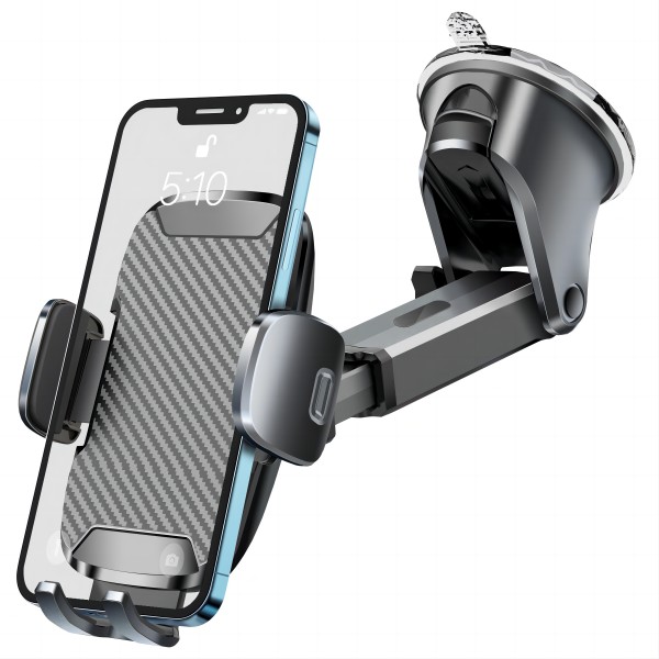Tsryrlr Car Phone Holder [Upgraded Super Suction] Car Phone Mount,Phone Holder for Dashboard/Windscreen,One Button Release 360° Rotation Mobile Phone Holder for iphone14/14 pro/13 pro,sumsung etc